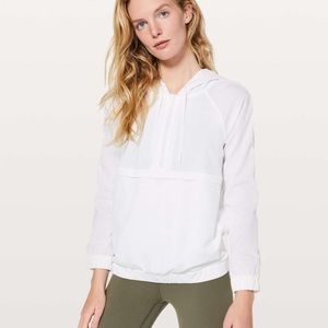 Lululemon Pack Light 1/2 Zip Pullover White Size 6